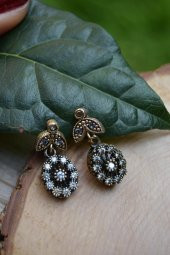 STONEAGE Zirkon Taşlı Otantik Bayan Küpe thumbnail 1