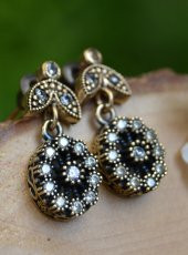 STONEAGE Zirkon Taşlı Otantik Bayan Küpe thumbnail 3