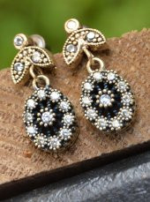 STONEAGE Zirkon Taşlı Otantik Bayan Küpe thumbnail 5