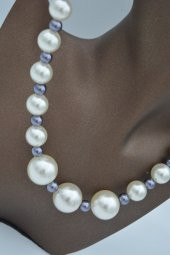 STONEAGE CAM İNCİ SÜZME KOLYE thumbnail 2