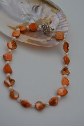 STONEAGE GEÇEK İNCİ VE SEDEF KOLYE thumbnail 7