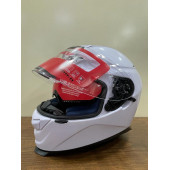SCOYCO X507 GÜNEŞ VİZÖRLÜ KAPALI MOTOSİKLET KASKI BEYAZ - 3