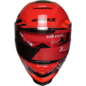 SCOYCO X507 GÜNEŞ VİZÖRLÜ KAPALI MOTOSİKLET KASKI - 3