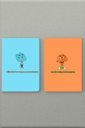 2li Gumball & Darwin Modd A5 Çizgisiz Defter (50 Sayfa) thumbnail 1