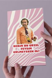 Burhan Altıntop  Feysim Gülmeyecek mi ? A5 Çizgisiz Defter (50 Sayfa) - 1