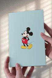 Mavi Mickey Fare A5 Çizgisiz Defter (50 Sayfa) - 1
