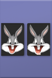Buggs Bunny Gri A5 Çizgisiz Defter (50 Sayfa) - 2