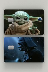 Star Wars 2li Kredi Kartı & Akbil Sticker Kaplama - 1