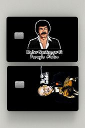 Müslüm & Neşet Baba 2li Kredi Kartı & Akbil Sticker Kaplama - 1