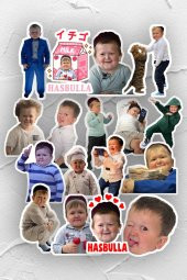 Hasbullah 17li Memes Laptop, Tablet, Cep Telefonu, Ajanda, Matara Sticker Seti - 1