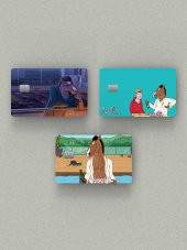 BoeJack Horseman 3lü Set Kredi Kartı & Akbil Sticker Kaplama - 1