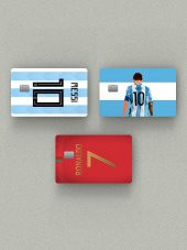 GOATS 3lü Set Kredi Kartı & Akbil Sticker Kaplama - 1