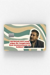 Gibi Yılmaz Yılgın Hoşgörü Çipli/Çipsiz Kart Stickerı Kaplama - 1