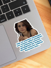 Aşk-ı Memnu Tabii Siz Anneleri Tarafından Laptop-Notebook-Tablet Sticker - 1