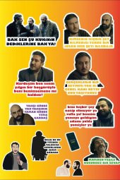 Gibi 23lü Laptop Notebook Tablet Sticker Seti - 1