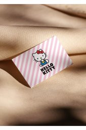 Şeritli Hello Kitty Fotokart, Kartvizit Telefon, Cüzdan, Duvar Aksesuarı - 2
