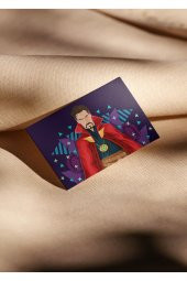 Dr. Strange Fotokart, Kartvizit, Telefon, Duvar Cüzdan Aksesuarı - 1