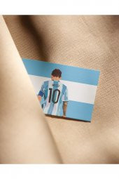 2li G.O.A.T Messi Fotokart, Kartvizit Telefon, Cüzdan, Duvar Aksesuarı - 1