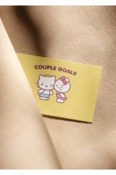 Couple Hello Kitty Fotokart, Kartvizit Telefon, Cüzdan, Duvar Aksesuarı - 1