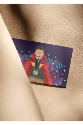 Dr. Strange Fotokart, Kartvizit, Telefon, Duvar Cüzdan Aksesuarı - 2