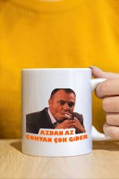 Kurtlar Vadisi Çakır Azdan Az Gider Hediyelik Kulplu Beyaz Kupa Çeşitleri - 1