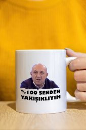 Beyaz Kupa Beyaz Futbol Sinan Engin 100 Senden Yakışıklıyım - 1