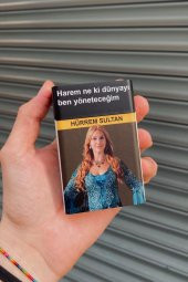 Hürrem Sultan Harem Ne Ki Standart Plastik Sigara Tabakası Kutusu - 1