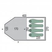 PINGUIN CAMPUS 4 YESIL CADIR - 2