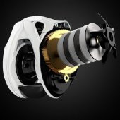 Valkyrie AW200 Sağ El Baitcasting 8kg Max Manyetik Fren 6.3:1 Çıkrık Olta Makinesi Motoru - 6