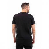 VAV Baseti-02 Yuv. Yaka Tişört Siyah Karma D. - 3
