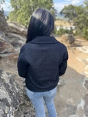 Sonbahar İçin Çok Rahat Ceket Kanada Kumaş Ceket - 12