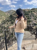 Sonbahar İçin Çok Rahat Ceket Kanada Kumaş Ceket - 10