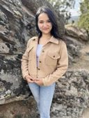 Sonbahar İçin Çok Rahat Ceket Kanada Kumaş Ceket - 3