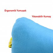 Automix Araba Araç Otomobil Oto Koltuk Başlığı Ergonomik Boyun Destek Yastığı Mavi Renk 44837 - 3