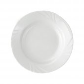 Güral Porselen Soprano Çukur Tabak 23 cm Dekorsuz - 1