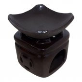 T.Concept Seramik Buhurdanlık Kahverengi 2 Parça K-2102 - 1