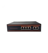 Nova ND1P402LF 4 Port Poe+ 10-100 Mbps 2 Port 10-100 Uplink Switch 78W - 2