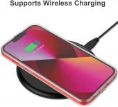 Vendas iPhone 15 Uyumlu ( iPhone 15 ) Fora Serisi Kamera Korumalı Soft Şeffaf Silikon Kılıf + Cam Ekran Koruyucu - 5