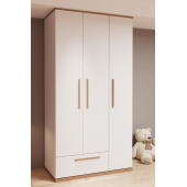 Eva 3'lü Çocuk&Genç Odası Takımı - Beyaz&Atlantik Çam - 2