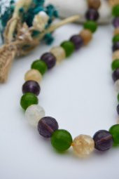 STONEAGE Orijinal Ceyt Taşı T Kilit Şifa Kolyesi thumbnail 1