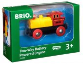 Brio Çift Yönlü Pilli Lokomotif 33594, Çocuklar İçin Oyuncak Tren - 6