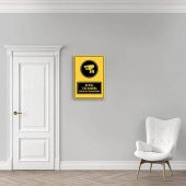 U1086 - Bu Bina 7/24 Kamera Sistemi İle İzlenmektedir Uyarı Levhası (15,4x21,6cm) - 2