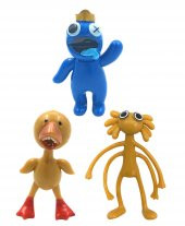 Rainbow Friends Aksiyon Figür Oyuncakları Rainbow Friends 3 Figür - 1