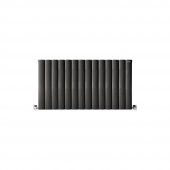 600X1115mm Lilac Yatay Antrasit Alüminyum Radyatör Standart Bağlantı thumbnail 1