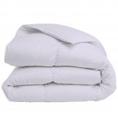 5 Adet Otel Tipi Beyaz Koton Pamuk Çift Kişilik Yorgan 195x215 Cm - 1