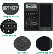 Valkyrie S9 Dijital Not Defterli Bilimsel Fonksiyonlu Hesap Makinesi E-Writer - Katlanabilir - 9