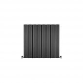 600X555mm Amber Yatay Antrasit Alüminyum Radyatör Standart Bağlantı thumbnail 1