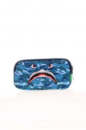Kaukko Kıds&love L8123 3 Bölmeli Kalem Çantası Square Shark - 2