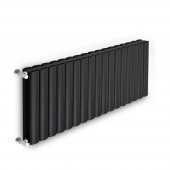 600X635mm Lilac Yatay Antrasit Alüminyum Radyatör Standart Bağlantı thumbnail 2