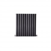 900x795mm Alüminyum Radyatör Lilac Dikey Antrasit  Standart Bağlantı - 1
